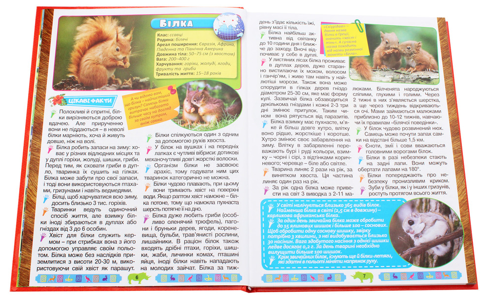 Книга Велика енциклопедія про тварин. Дивовижні факти. Фото 5