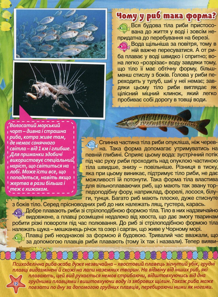 Книга Підводний світ. Дитяча енциклопедія. Жовта. Фото 13