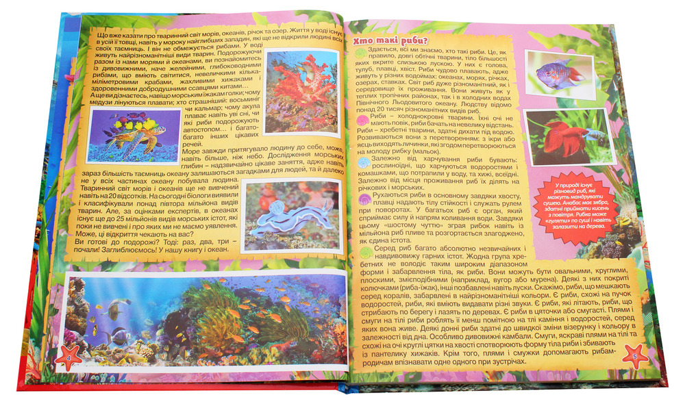Книга Підводний світ. Дитяча енциклопедія. Блакитна. Фото 4