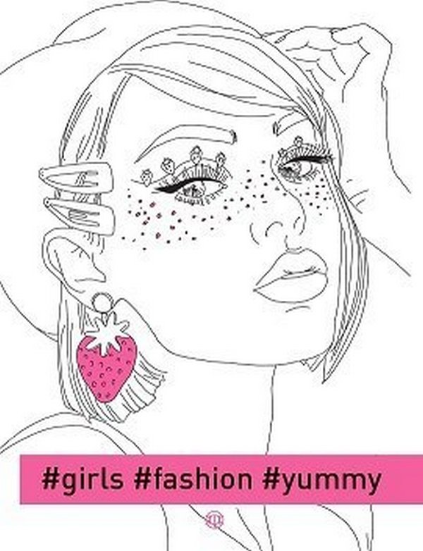Книжка-розмальовка #girls #fashion #yummy