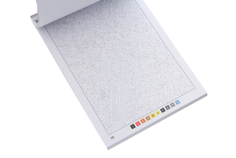 Книжка-розмальовка 50 магічних фарбованок. Релакс. Фото 4