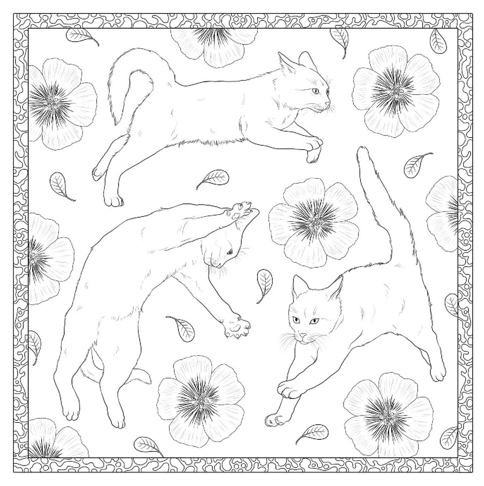 Книжка-розмальовка Арт-квадрат. Кошенята. Фото 10