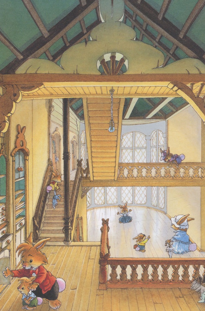 Книга Велика книга кролячих історій - Женев'єва Юр'є (зимова). Фото 10