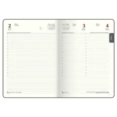 Щоденник датований 2027 Buromax Bravo зі штучної шкіри А4 336 сторінок синій BM.2740-02. Фото 9