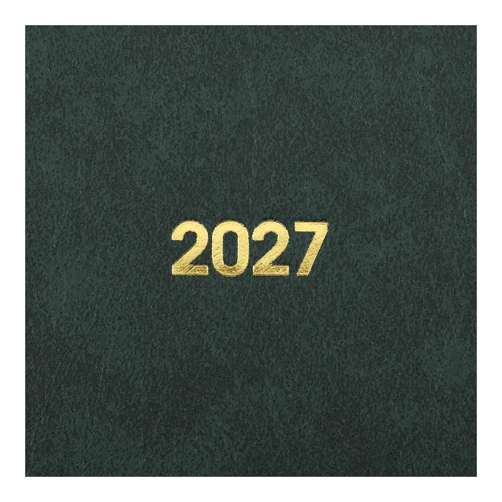 Щоденник датований 2027 Buromax Base з бумвінілу А5 336 сторінок зелений BM.2108-04. Фото 5
