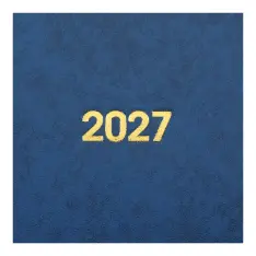 Щоденник датований 2027 Buromax Base з бумвінілу А5 336 сторінок синій BM.2108-02. Фото 5