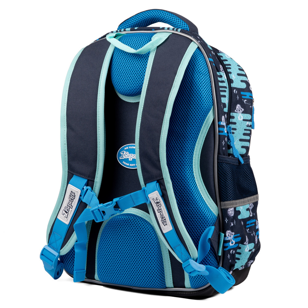 Рюкзак шкільний напівкаркасний 1Вересня S-99 Out Of Space 559514. Фото 3