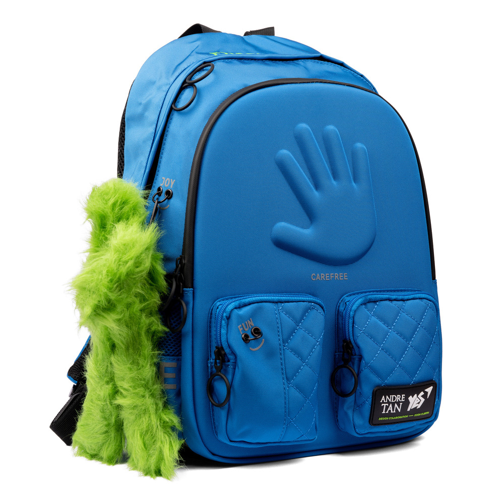 Рюкзак шкільний напівкаркасний Yes T-129 Yes by Andre Tan Hand blue 559043