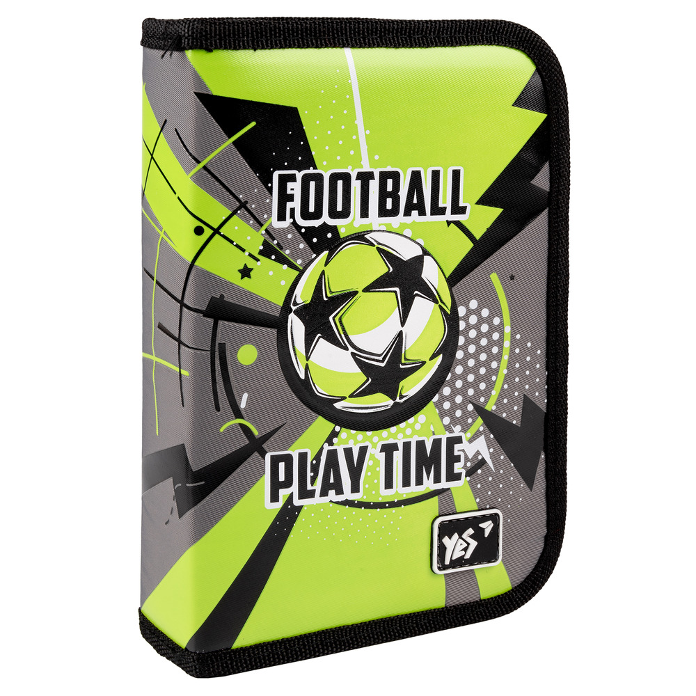 Пенал твердий одинарний з клапаном Yes HP-03 Football 533569