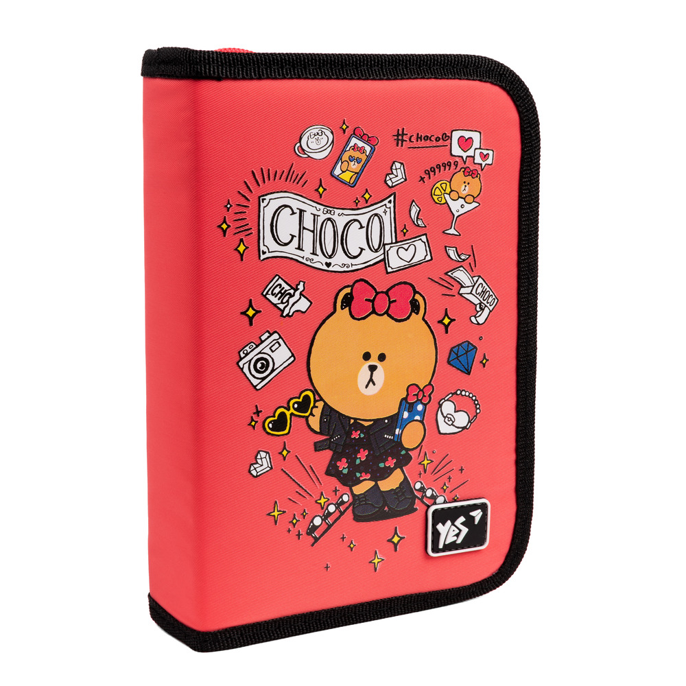 Пенал твердий одинарний з клапаном Yes HP-03 Line Friends 533567