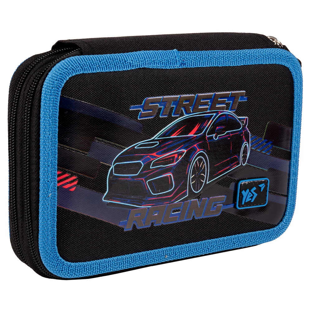 Пенал твердий подвійний Yes HP-01 Street Racing 533547