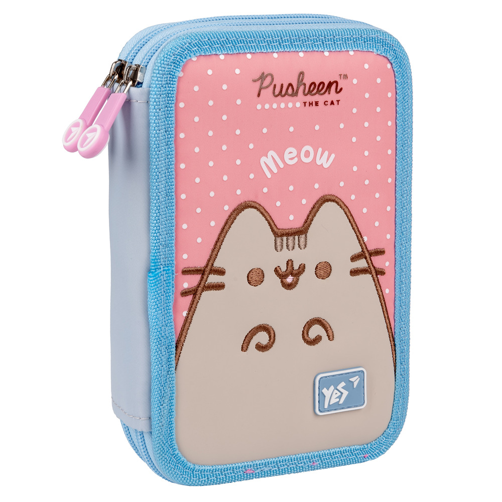 Пенал твердий YES подвійний HP-01  Pusheen