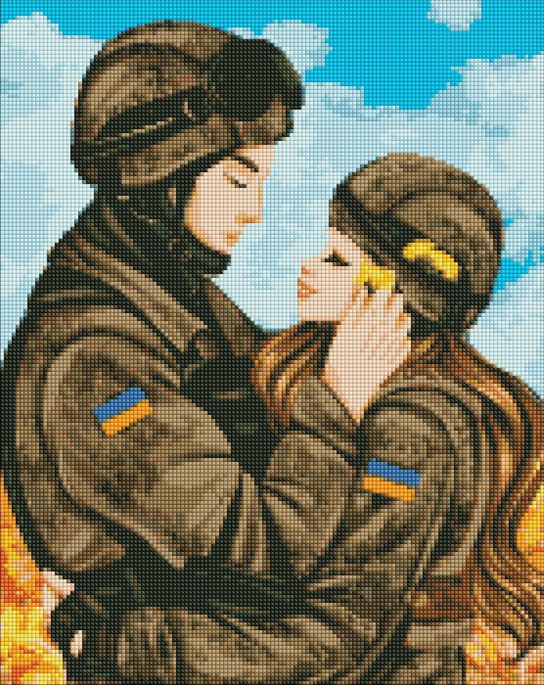 Ideyka Алмазна мозаїка  Кохання переможе 40х50см