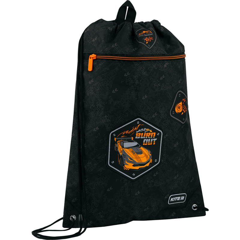 Сумка для взуття з кишенею Kite Education Burn Out K22-601M-4. Фото 3
