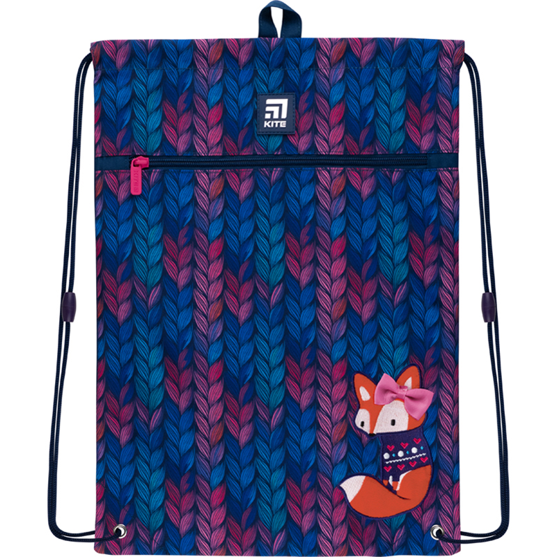 Сумка для взуття з кишенею Kite Fox K22-601M-7