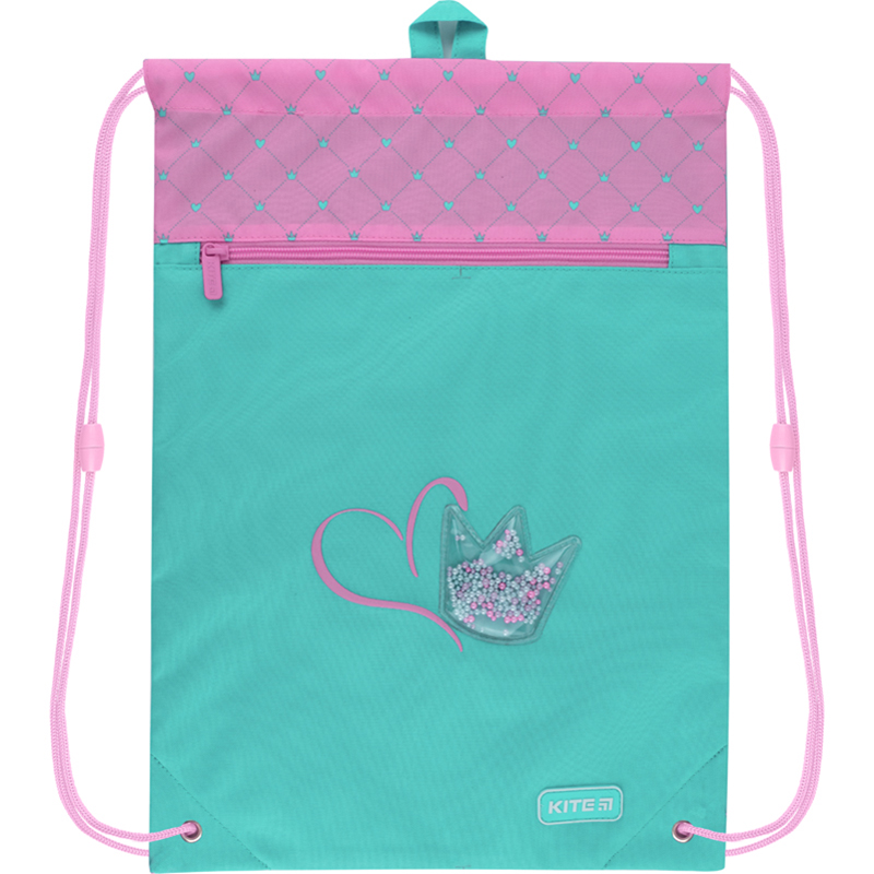 Сумка для взуття з кишенею Kite Education Charming Crown K22-601M-15