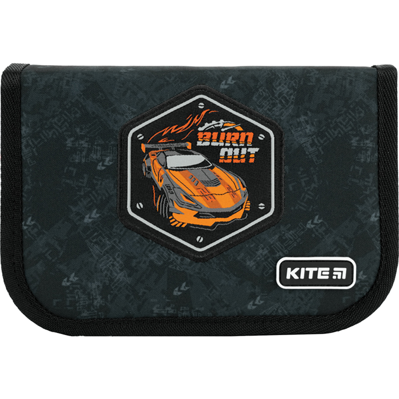 Пенал без наповнення Kite Burn Out K22-621-4, 1 відділення, 1 відворот