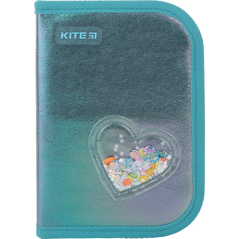 Пенал з наповненням Kite Shiny K22-622H-7, 1 відділення, 2 відвороти