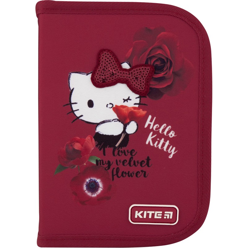 Пенал без наповнення Kite Education Hello Kitty HK20-621-1, 1 відділення, 1 відворот
