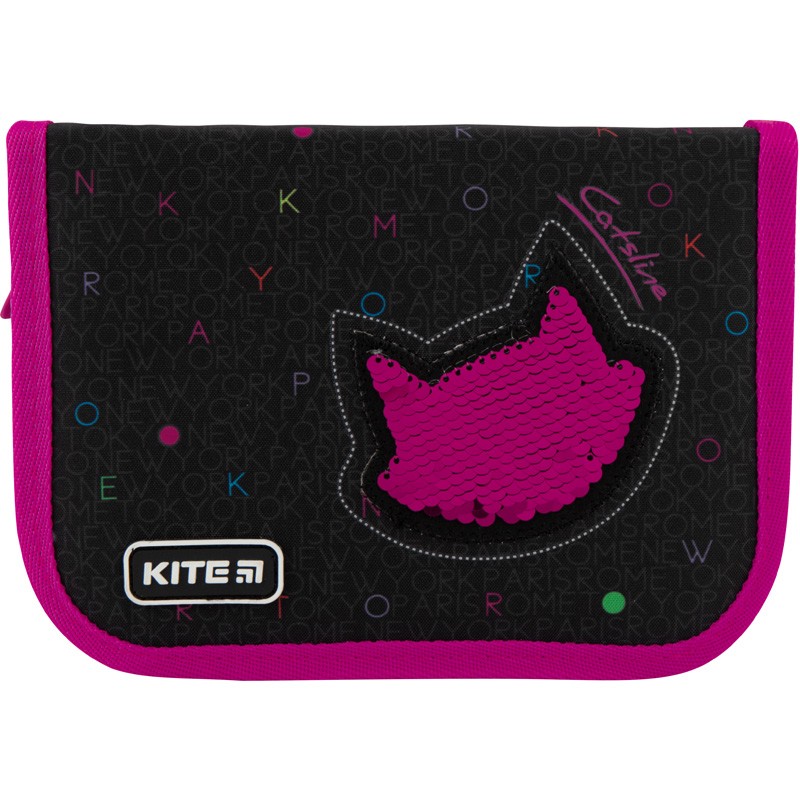 Пенал без наповнення Kite Catsline K20-621-1, 1 відділення, 1 відворот