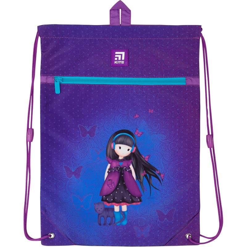Сумка для взуття з кишенею Kite Education Charming K20-601M-19
