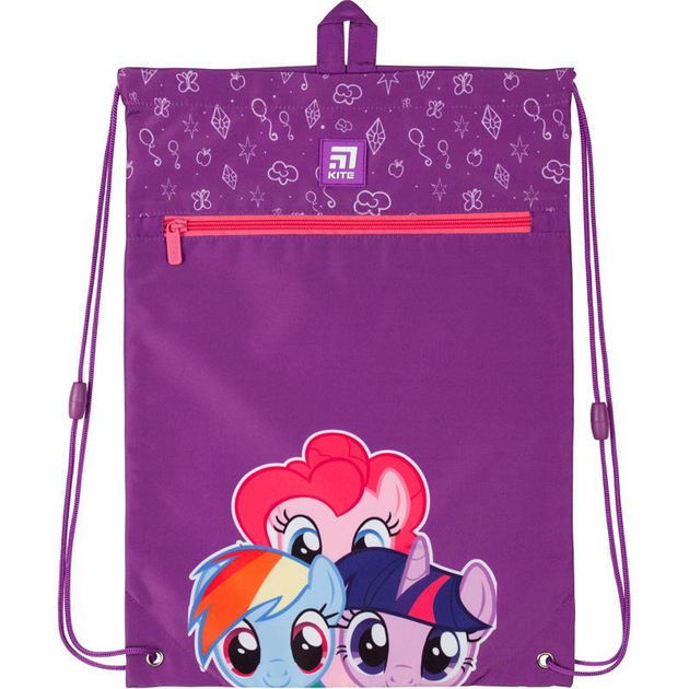 Сумка для взуття з кишенею Kite Little Pony LP20-601M-2