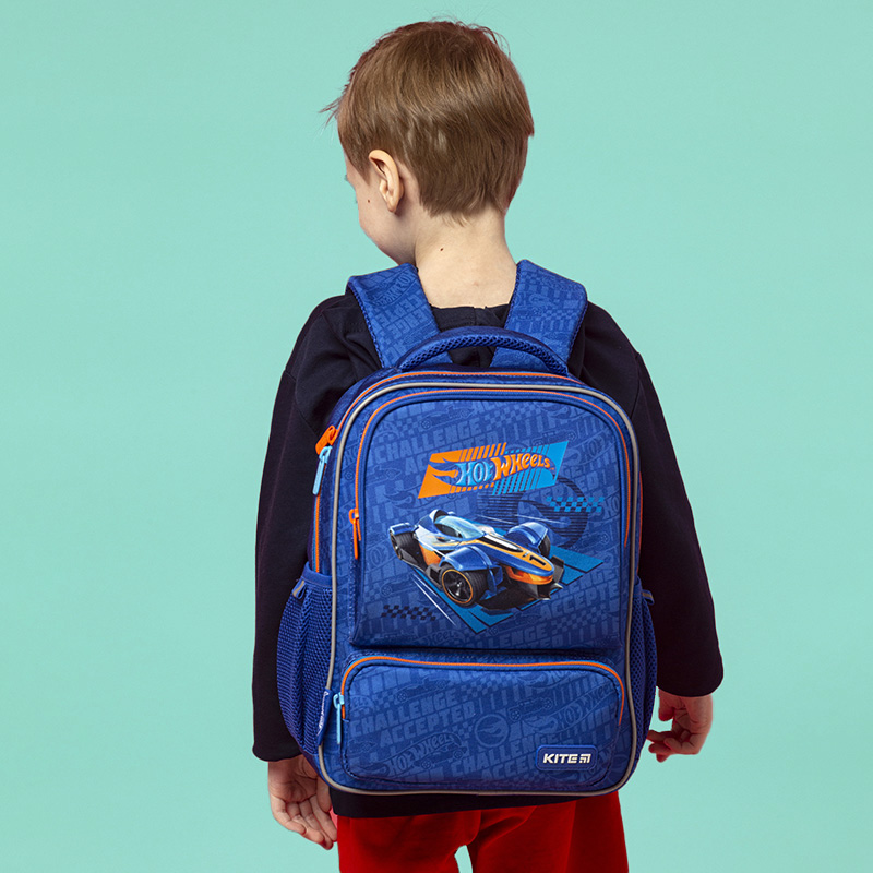 Рюкзак дитячий Kite Kids Hot Wheels HW24-559XS. Фото 13