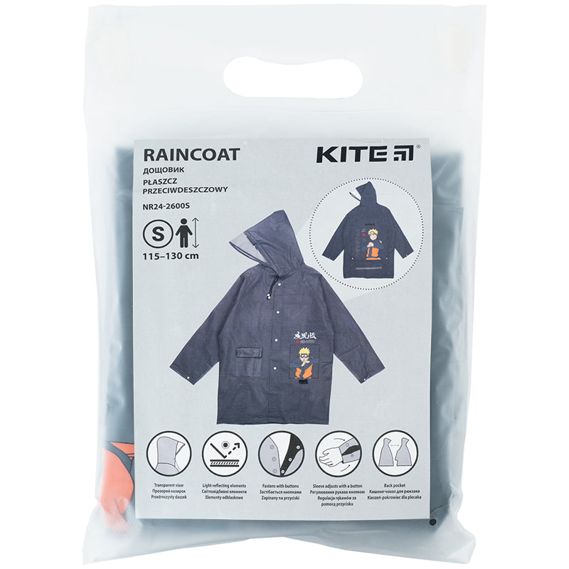 Дощовик дитячий Kite Naruto NR24-2600S. Фото 4