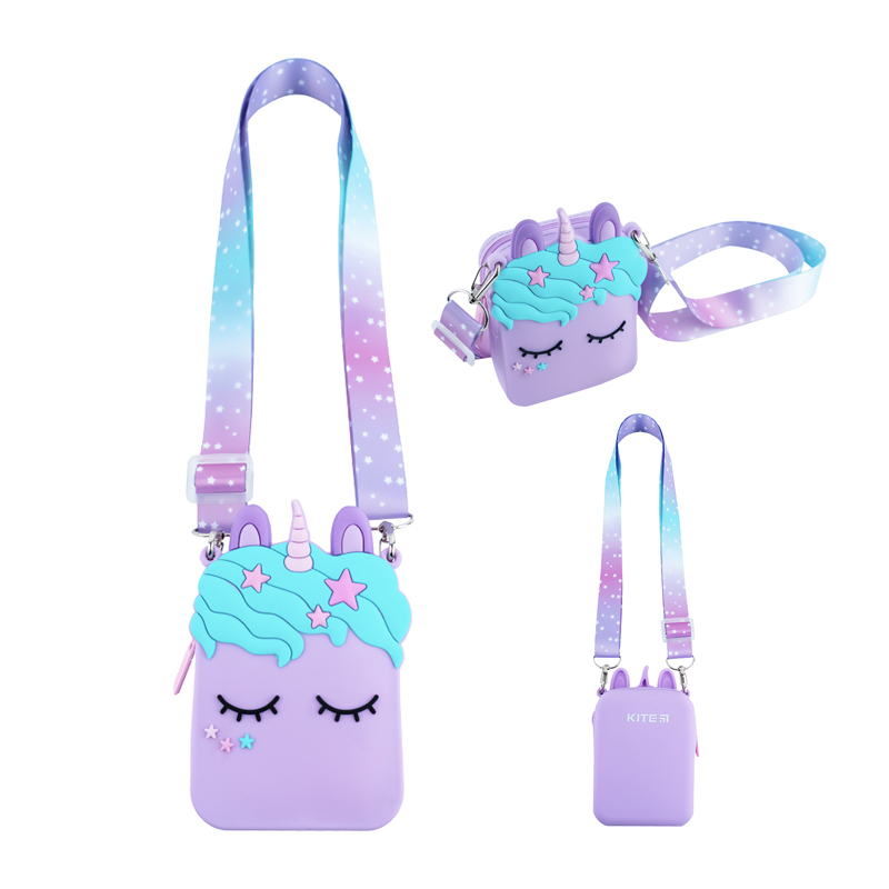 Сумка-гаманець Kite дитяча KITE Shiny Unicorn K24-2800