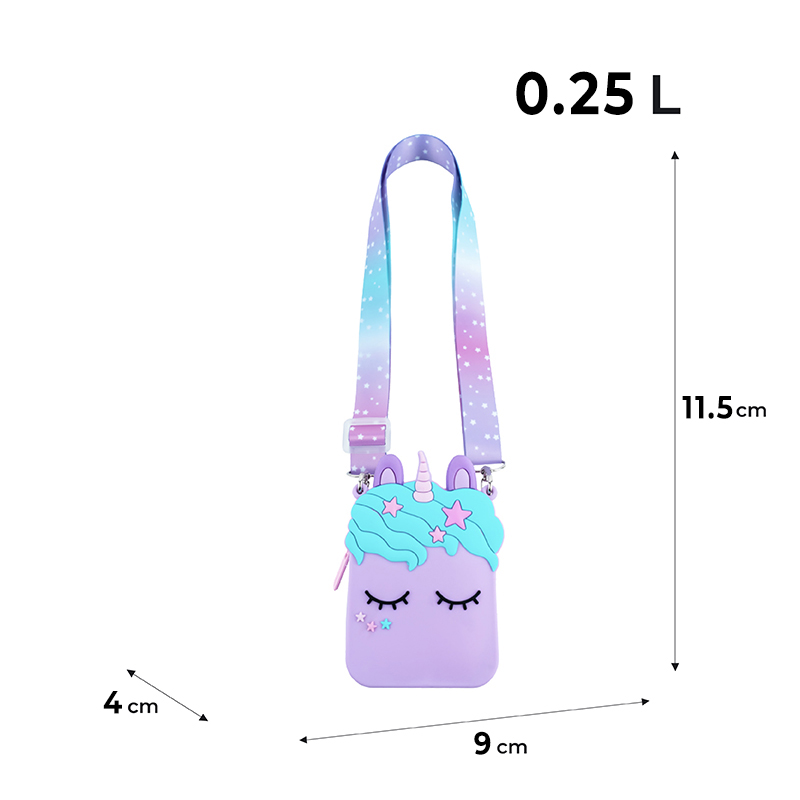 Сумка-гаманець Kite дитяча KITE Shiny Unicorn K24-2800. Фото 2