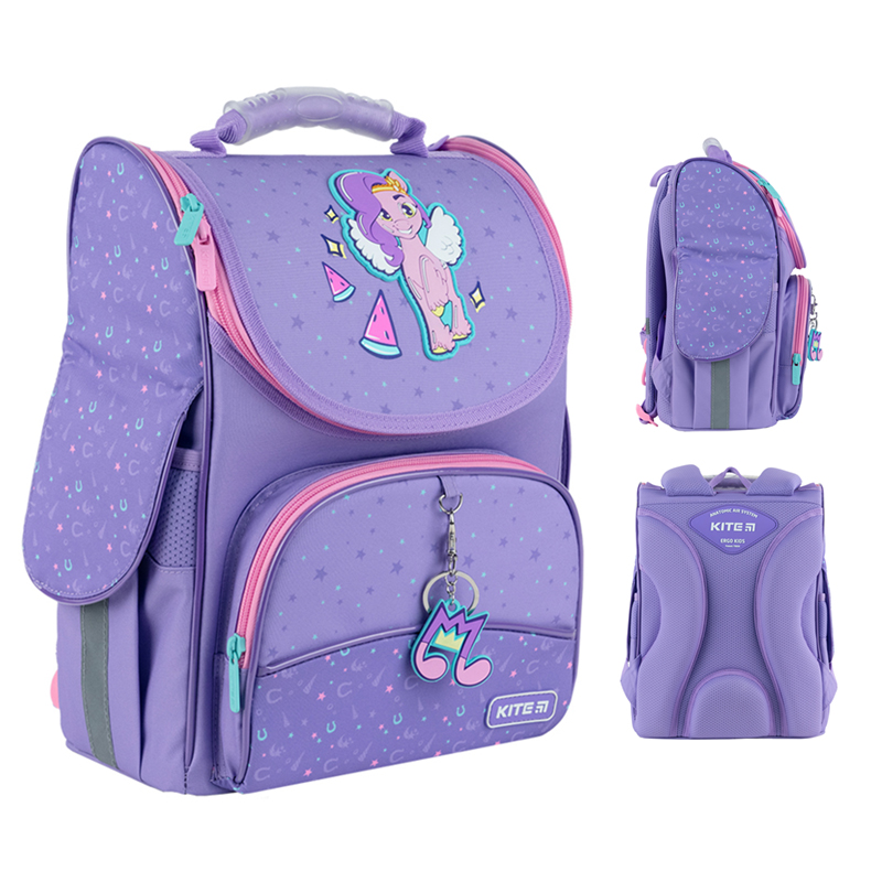 Шкільний набір Kite My Little Pony SET_LP24-501S (рюкзак, пенал, сумка). Фото 2