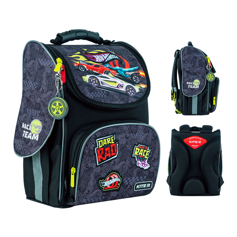 Рюкзак шкільний каркасний Kite Education Hot Wheels HW24-501S