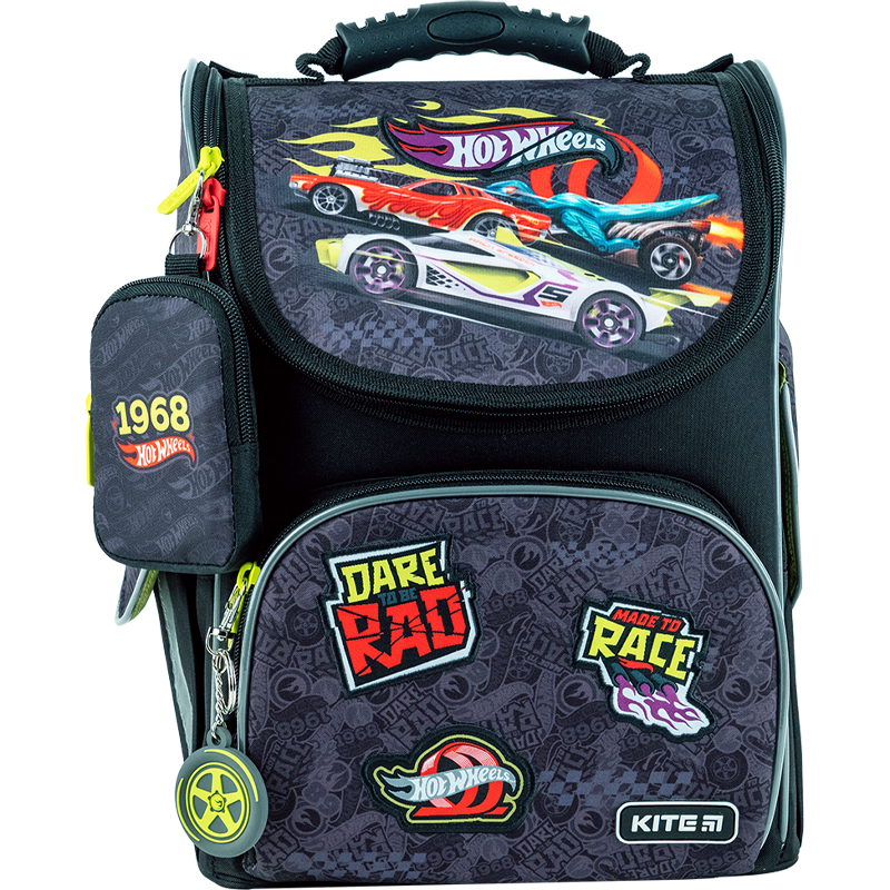 Рюкзак шкільний каркасний Kite Education Hot Wheels HW24-501S. Фото 3
