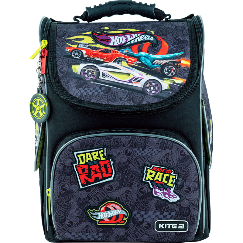 Рюкзак шкільний каркасний Kite Education Hot Wheels HW24-501S. Фото 4
