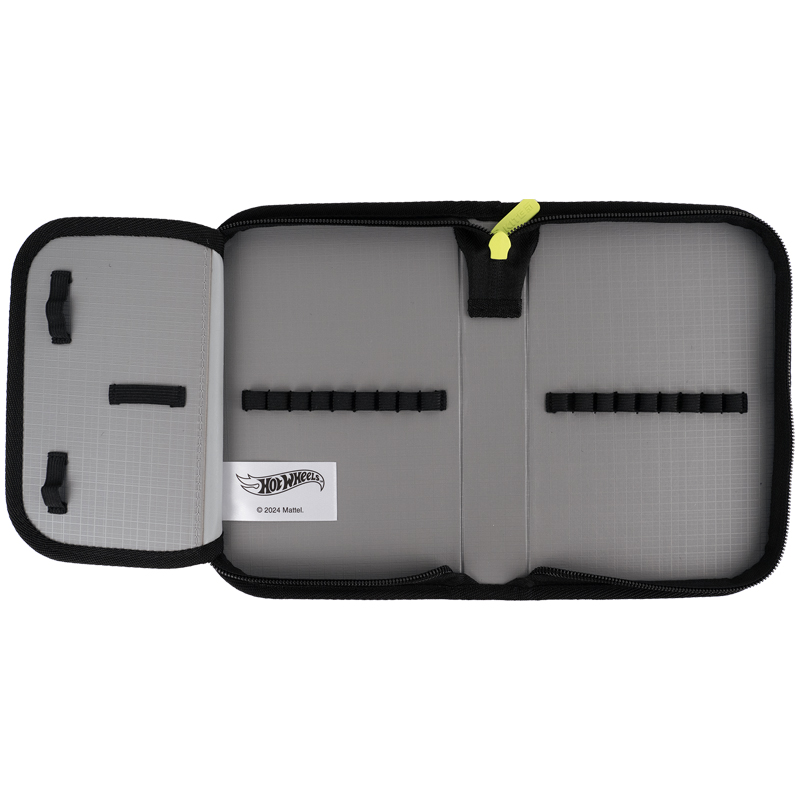 Пенал без наповнення Kite Hot Wheels HW24-621, 1 відділення, 1 відворот. Фото 4
