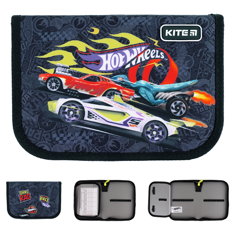 Шкільний набір Kite Hot Wheels SET_HW24-501S (рюкзак, пенал, сумка). Фото 24