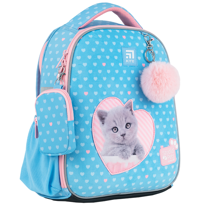 Рюкзак шкільний каркасний Kite Education Studio Pets SP24-555S-1. Фото 4