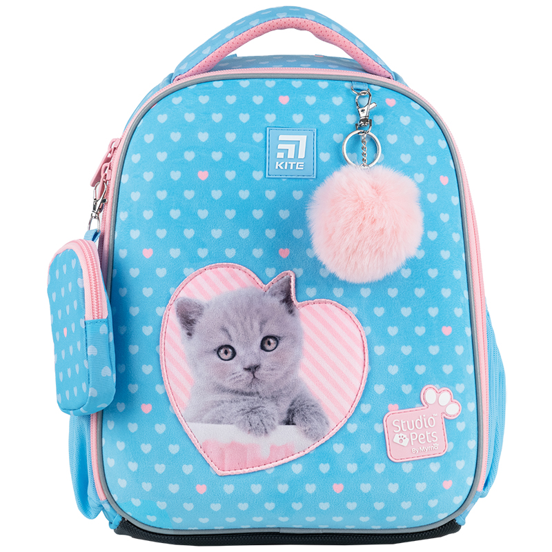 Шкільний набір Kite Studio Pets SET_SP24-555S-1 (рюкзак, пенал, сумка). Фото 4