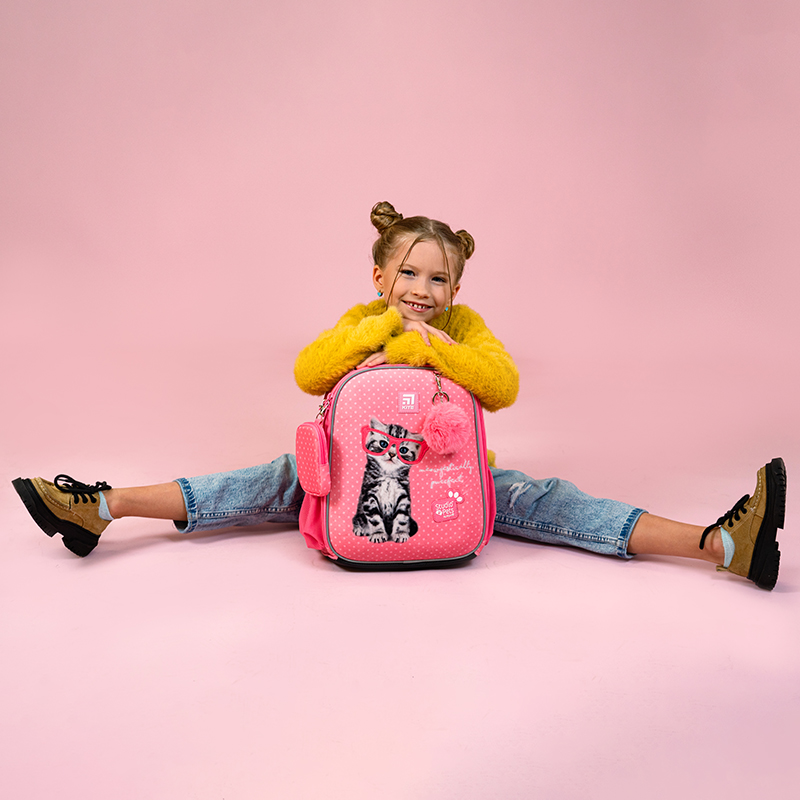 Рюкзак шкільний каркасний Kite Education Studio Pets SP24-555S-2. Фото 17