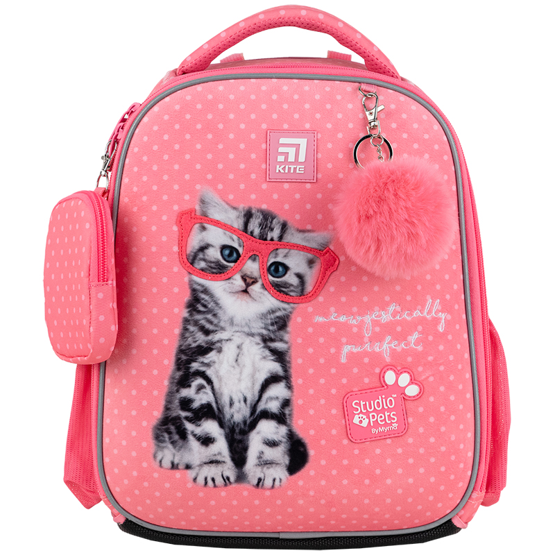 Рюкзак шкільний каркасний Kite Education Studio Pets SP24-555S-2. Фото 3
