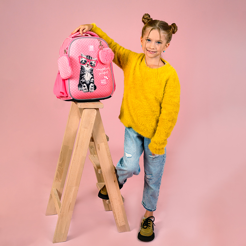 Рюкзак шкільний каркасний Kite Education Studio Pets SP24-555S-2. Фото 18