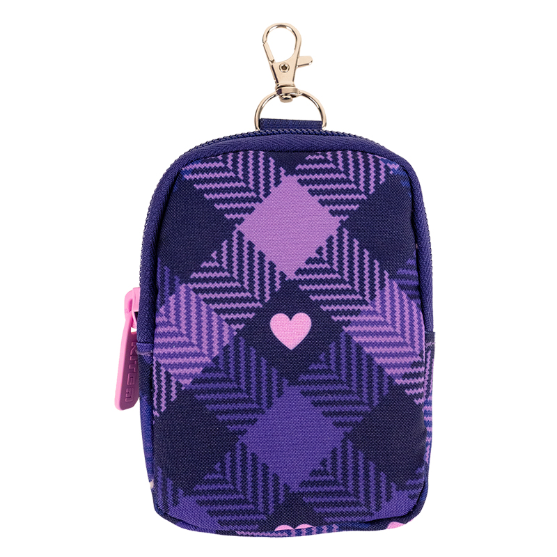 Рюкзак шкільний каркасний Kite Education Check and Hearts K24-555S-1. Фото 14