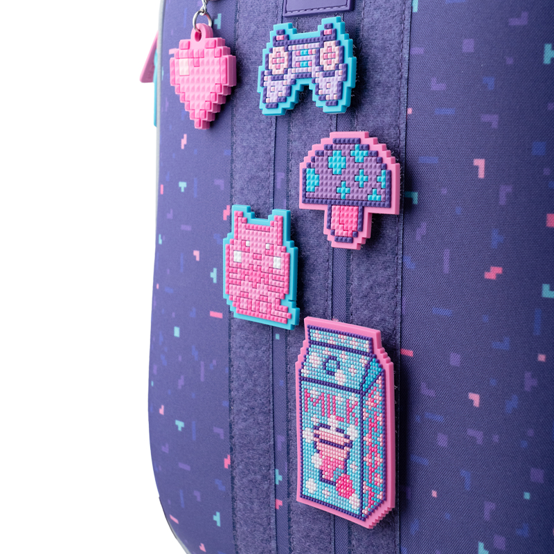 Шкільний набір Kite Pixel Love SET_K24-555S-3 (рюкзак, пенал, сумка). Фото 18