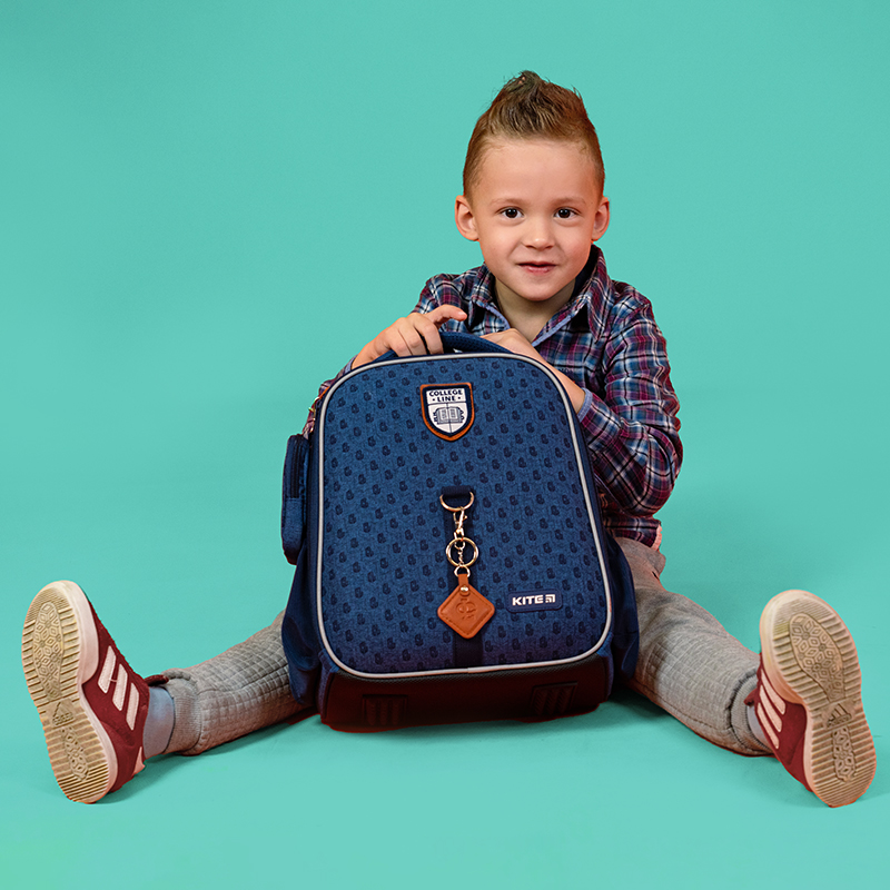 Рюкзак шкільний каркасний Kite Education College Line boy K24-555S-4. Фото 19