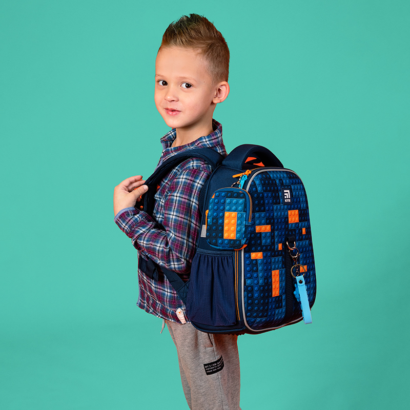 Рюкзак шкільний каркасний Kite Education Blocks K24-555S-6. Фото 18