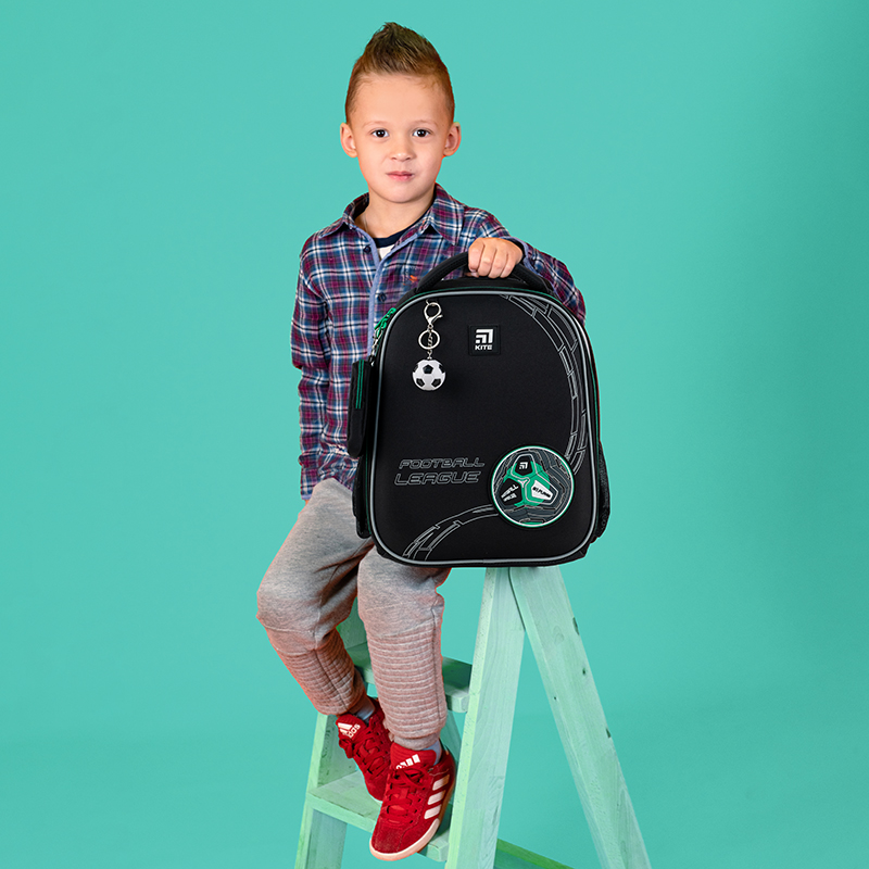 Рюкзак шкільний каркасний Kite Education Football K24-555S-9. Фото 19