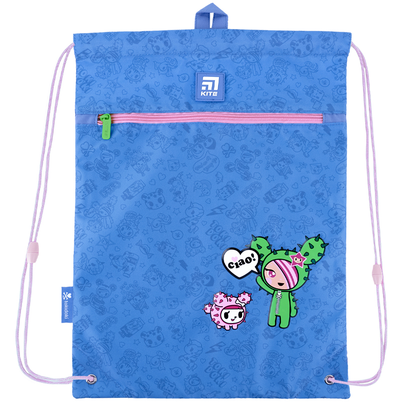 Сумка для взуття з кишенею Kite tokidoki TK24-601M-1. Фото 3