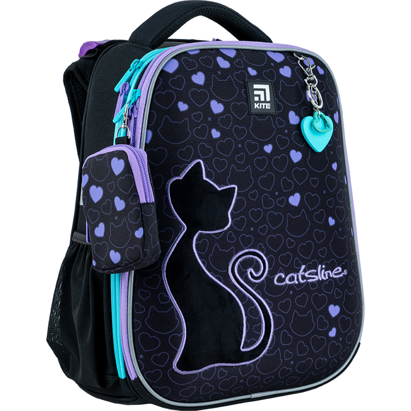 Рюкзак шкільний каркасний Kite Education Catsline K24-531M-1. Фото 4