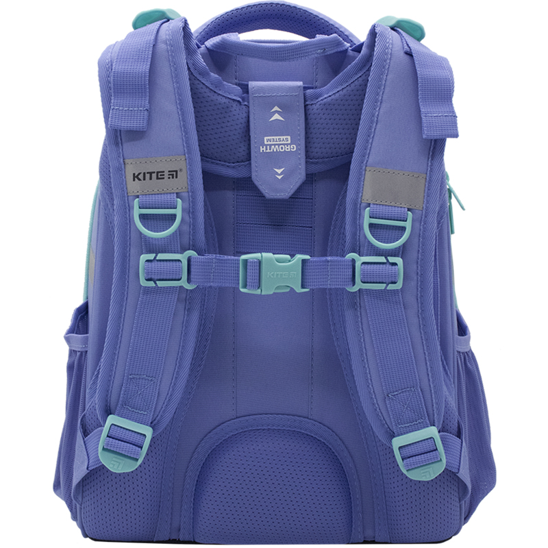 Рюкзак шкільний каркасний Kite Education Purple Chequer K24-531M-2. Фото 8