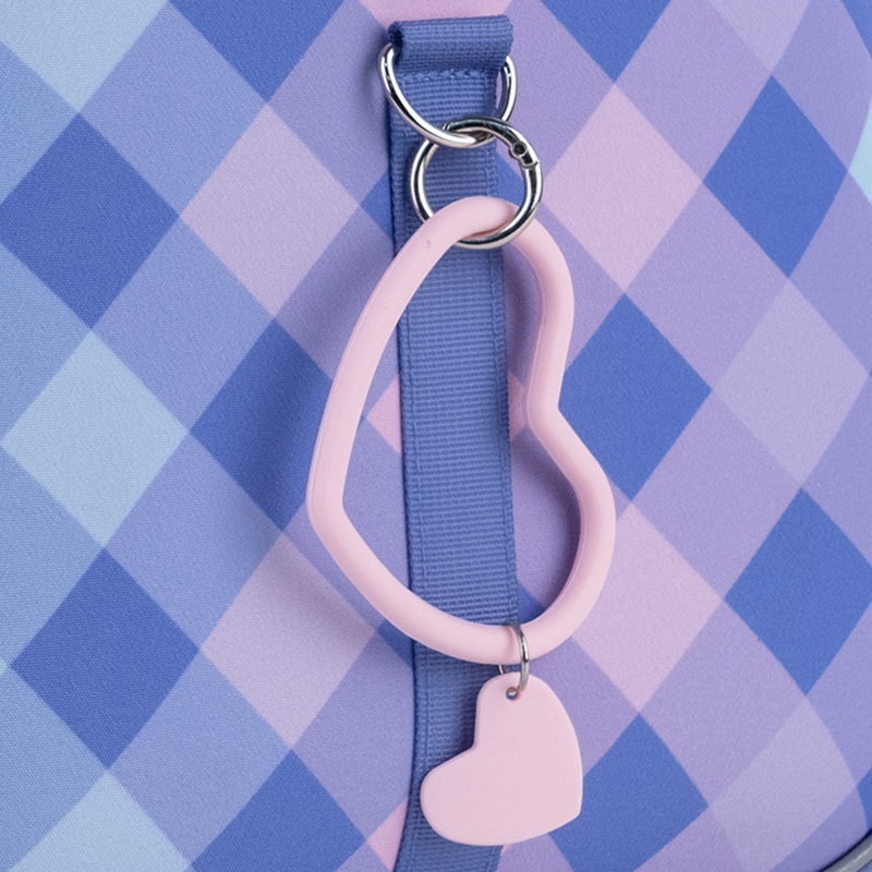 Рюкзак шкільний каркасний Kite Education Purple Chequer K24-531M-2. Фото 17